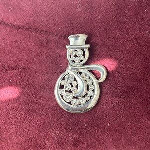 Snowman Brooch